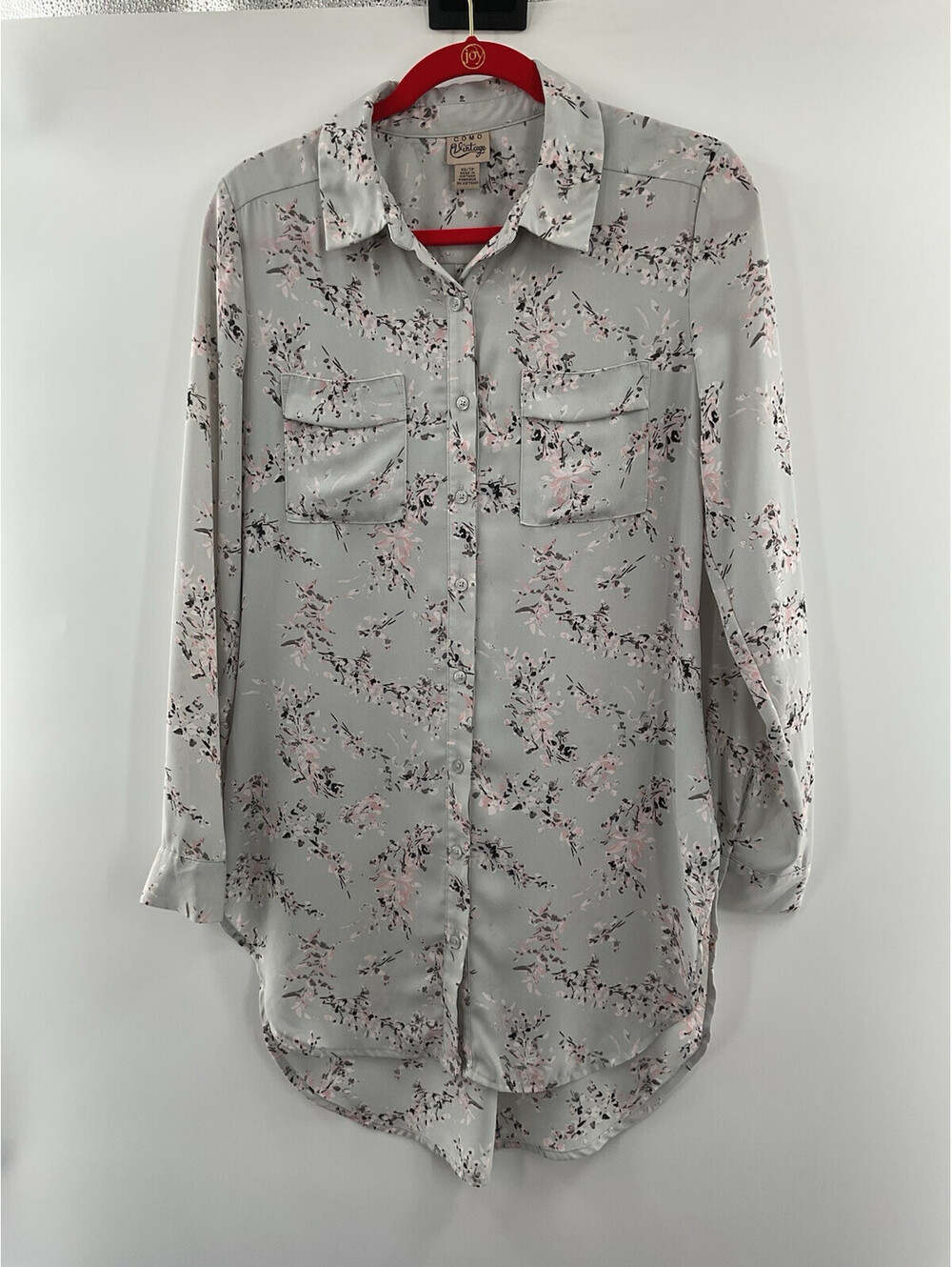 Como Vintage Blouson Dress Women’s XS Floral 012